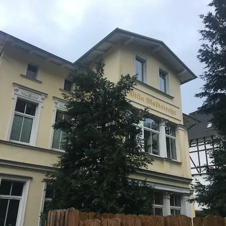Ferienvilla Waldstrasse Wohnung Nr. 4 Heringsdorf  Extérieur photo